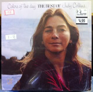 JUDY COLLINS colors of the day best of LP VG+ EKS 75030 Vinyl 1972
