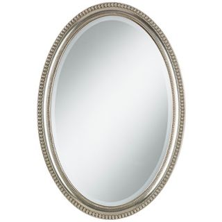 Beaded Oval 32 High Exclusive Design Wall Mirror   #U0168  