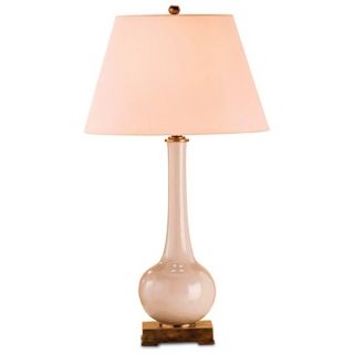Currey and Company Dante Antique White Table Lamp   #N6518