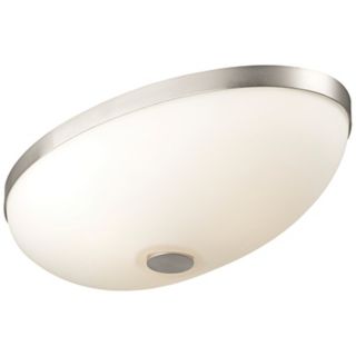 Forecast Ovalle Collection 18" Wide Nickel Ceiling Light   #G5074