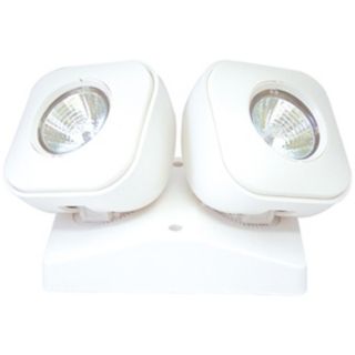 Dual Head Indoor 5.4 Watt MR 16 Remote Emergency Light   #56334