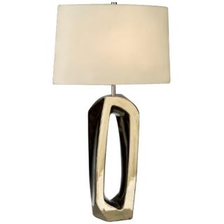 Nova Matrimony Standing Silver Chrome Table Lamp   #X3857