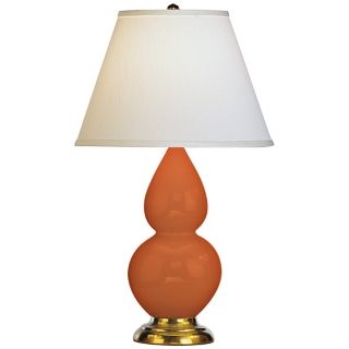 Orange, Ceramic   Porcelain Table Lamps