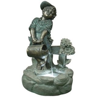 Watering Boy LED Light Fountain   #X3687