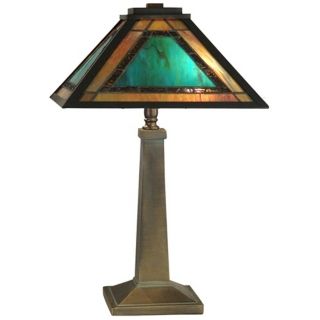 Dale Tiffany Verde Mission Table Lamp   #X3254