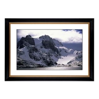 Icy Mountain View Giclee 41 3/8" Wide Wall Art   #55273 80384