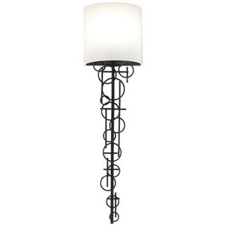 George Kovacs Circles Collection 30” High Wall Sconce   #80372