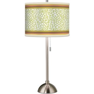 Stacy Garcia Lemongrass Dahlia Giclee Table Lamp   #60757 G6447