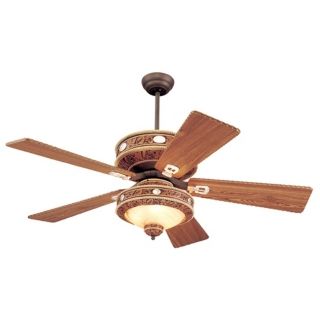Rustic   Lodge, Ceiling Fan With Light Kit Ceiling Fans