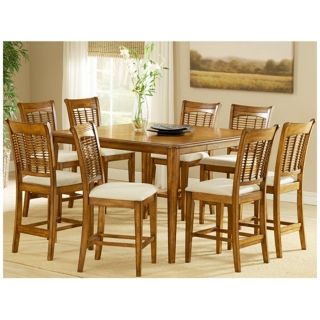 Hillsdale Bayberry Counter Height 9 Piece Dining Set   #T5449