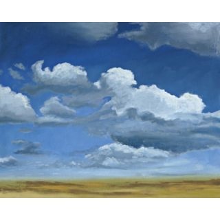 Big Sky Giclee 40" Wide Canvas Wall Art   #N1714