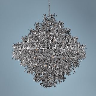 Maxim Comet 50" Wide Chrome and Crystal Chandelier   #V3348