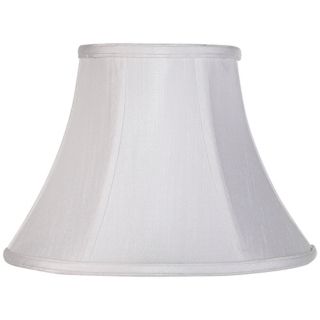 Imperial Collection White Bell Lamp Shade 6x12x9 (Spider)   #R2666