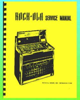 Rock Ola 440 Jukebox Service Manual