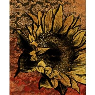 Sunflower I Giclee 14" High Canvas Wall Art   #N1800