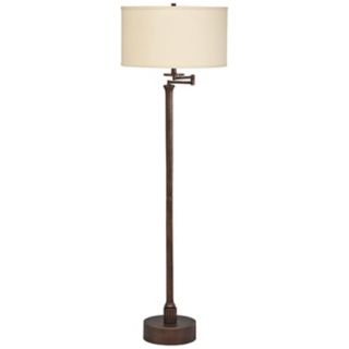 Kichler Burnet Coppery Bronze Swing Arm Floor Lamp   #X4505