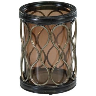 Small Gold Mesh Candleholder   #R0279