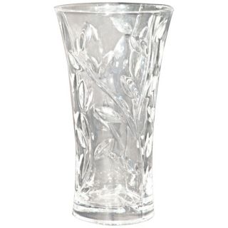 Dale Tiffany Leaf Vine Small Hand Cut Crystal Vase   #X4761