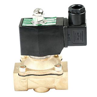 USD $ 44.69   0.75 Inch 12V DC Electric Solenoid Valve for Air Water