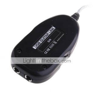 USD $ 34.99   USB GUITAR LINK CABLE,