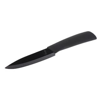 USD $ 20.79   4 Ceramic Chef Knife with ABS Handle (Black),