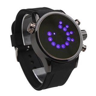 USD $ 11.68   Modern Women Men Unisex Fashion Style LED Wrist Watch