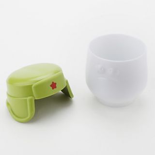 USD $ 8.79   Soldier Design Mini Cup with Green Hat Shaped Cover,