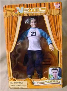 Justin Timberlake NSYNC Collectible Marionette Living Toyz 2000