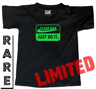 Class War Just do It Antifa ACAB PARODY T Shirt