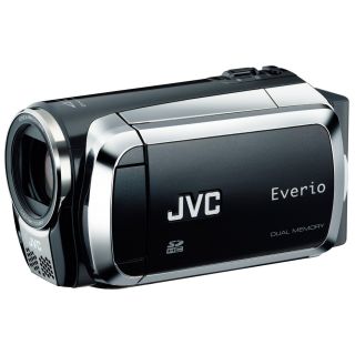New JVC Everio GZ MS120 Camcorder with Extra Battery Black Konica