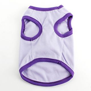 USD $ 4.99   Purple Princess Cotton T Shirt Vest for Dogs (XS, M