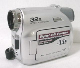 JVC Digital Video Camera 32X Optical Zoom Used