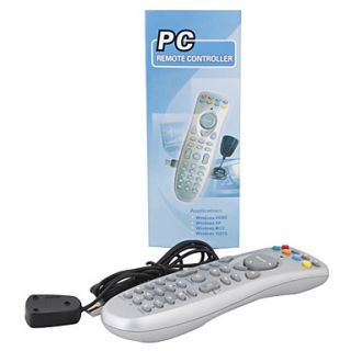 USD $ 7.99   Driver free Universal USB IR Media Remote Controller for
