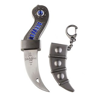 USD $ 18.69   One Piece Collection ACEs Knife with Sheath + Keychain