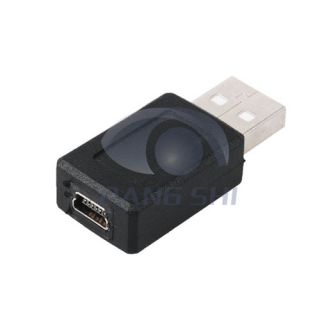 USB A Male to Mini B 5 Pin Data Cable Adapter Female A0058