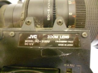 JVC Zoom Lens Hz 2120U with Fujinon TV Z 308895 for Camera