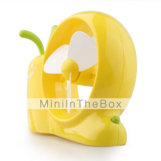 EUR € 8.09   usb mini ventilador forma de caracol amarelo, Frete
