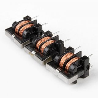 UU9.8 10mH Common Mode Inductor Line Filter (Black & Copper, 20 Stück