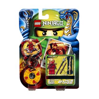 2012 Lego Ninjago 9561 Kai ZX w Spinner Weapons Over 20 Pieces Brand