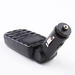 USD $ 9.49   4 in 1 Water Cube Style Car  Player FM Transmitter