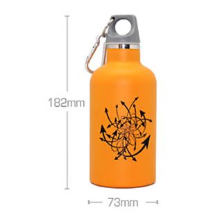 USD $ 17.99   350ML Sports Vacuum Bottle/Vacuum Flask(Yellow),