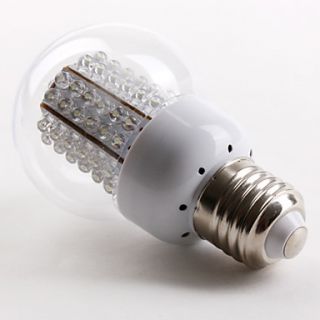 e27 3.5W 78 LED 190 210lm luz natural branca levou lâmpada bola (230v