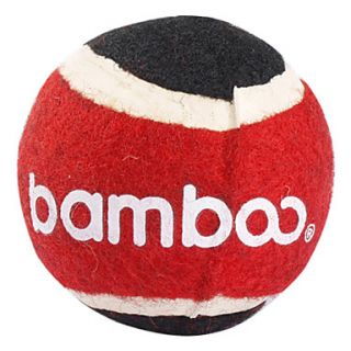 Bamboo Ténis Toy Estilo Bola para cães