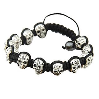 USD $ 5.99   Fashion Skull Alloy Bracelet,