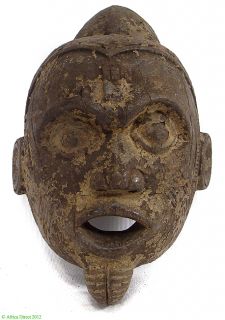 Ogoni or Kaka Keaka Yam Festival Mask Nigeria Africa