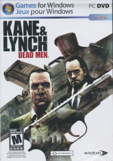 Kane Lynch Dead Men Action PC Game from Hitman Series Creators New in
