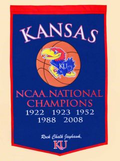 Kansas Jayhawks Basketball Dynasty Banner