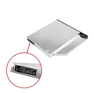 SSD Hard Drive Disk Caddy Optical CD Bay Adapter for Asus K53SV