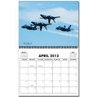 US Navy Blue Angels 2013 Wall Calendar by ibaphoto