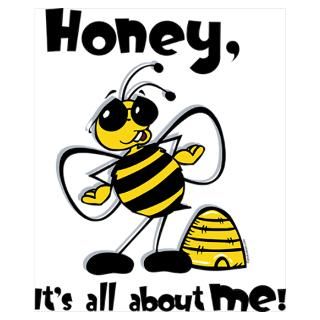 Wall Art  Posters  All About Me Bee Wall Art Poster